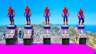 GTA 5 Epic Ragdolls/Spiderman Building Fails & Car Crashes with GTA Limit