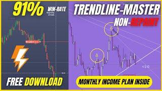 Trendline Master Indicator MT4 | 90%| Free Download | Super Traders Hub