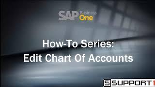 How-To Series: Edit Chart of Accounts