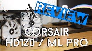 Corsair HD120 RGB et ML Pro - Couleurs et lévitation - Review/Unboxing [Review]