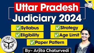 UP Judiciary Vacancy 2024 | UP Judiciary Syllabus | UP Judiciary Preparation