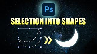Convert Selection Into Shape Adobe Photoshop
