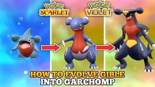 How To Evolve Gible Into Gabite And Garchomp In Pokemon Scarlet Violet