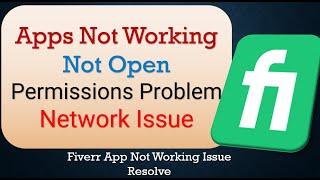 How To Fix Fiverr App not working | Not Open | Space Issue | Keeps Crashing Problem
