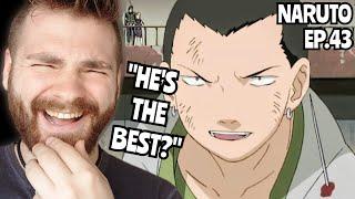 THIS GUY IS INSANE!!!! | NARUTO - EPISODE 43 | REACTION