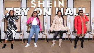 NEW 2024 SHEIN Winter Try On Haul | #midsizefashion #sweaterdress #coats #jackets