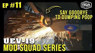 Installing the FIRST RV Travel Incinerator Toilet in the USA! | Mod Squad Ep. 11 | ROA Off-Road