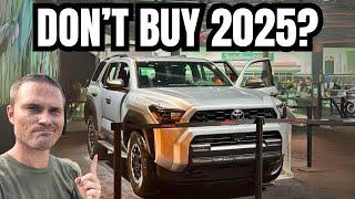 Should You Buy A New 2025 6th Gen Toyota 4Runner OR Wait?