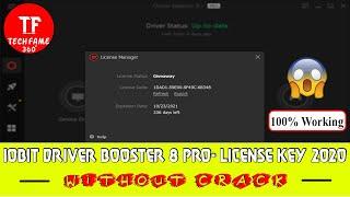 Driver Booster 8 Pro License Key 2020 | Driver Booster 8 Serial Key | Driver Booster 8 License Key