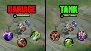 damage vs tank build hilda