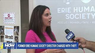 Former Erie Humane Society Director Charged with Theft