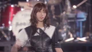 Band-Maid - Akane's catwalk at Yokohama arena showing her new costume