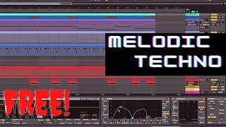 6 Melodic Techno track dy Catapulta. Free project for Ableton Live