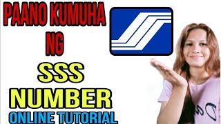 PAANO KUMUHA NG SS NUMBER ONLINE SSS MOBILE APP |CHRISTINE DIVINAGRACIA