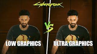 Cyberpunk 2077 | Low vs Ultra Graphics Comparison 