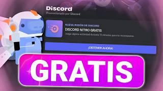 ¡¡RÁPIDO!! DISCORD ESTA REGALANDO NITRO CON ESTA NUEVA OPCIÓN..