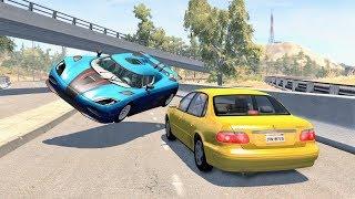 West Coast High Speed Crashes #1 - BeamNG Drive