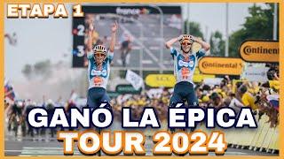 ETAPA 1  TOUR DE FRANCIA 2024  Ganó La ÉPICA