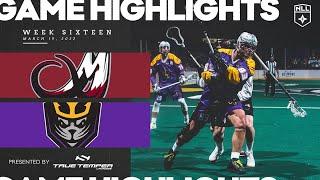 Colorado Mammoth vs San Diego Seals | Game Highlight