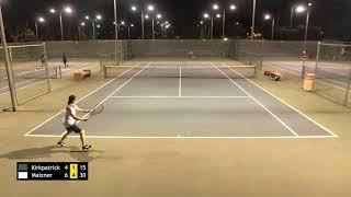 NTRP 4.0 - Ricky Kirkpatrick vs. Benjamin Maixner - Highlights | USTA League Fall 2020