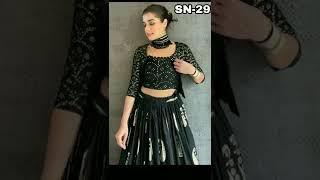 beautiful black lehenga hual #shorts #fashion #trending