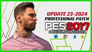 PES 2017 | PROFESSIONAL-PATCH 23-2024 | 10/23/23 | PC