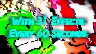 BFDIA 9 | With 31 Effects | Every 60 Seconds