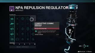 Season of the Deep Artifact - All Perks & Mod Unlocks Preview (NPA Repulsion Regulator) [Destiny 2]