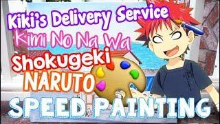 Naruto x Shokugeki x Kimi No Na Wa x Kiki's [Speed Painting]