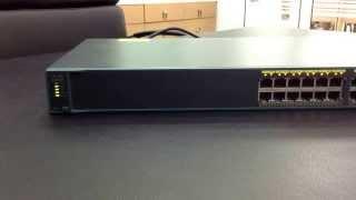 Resetting Cisco Catalyst 2960 Switch To Factory Defaults By Button.