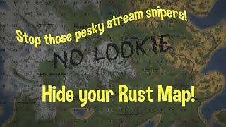 (REMADE) How to Hide your Rust map from your Stream! and How to add hotkey pictures to stream!
