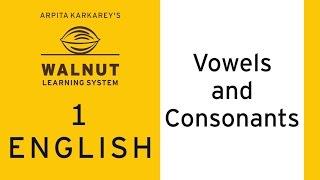 1 English - Vowels and Consonants