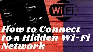 How to Connect Hidden Wi-Fi Network  | Android Mobile and Tablet | TecHub