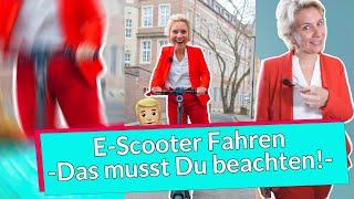 E-Scooter Fahren - Das musst Du beachten! ‍️