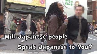 Japanese React to Foreigners' Japanese - Will they Speak English Back? (Social Experiment)