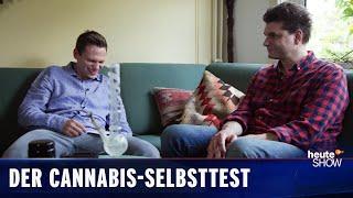 Cannabis-Legalisierung: Fabian und Lutz kiffen (für die Wissenschaft) | heute-show