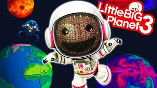 LittleBigPlanet 3 - Sackboy Space Adventure - PC Gameplay | EpicLBPTime