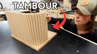 It's actually not so hard. Tambour Door Cabinet