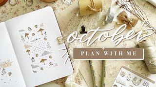 october 2021 bullet journal set up   plan with me   