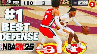 I HAVE THE #1 BEST DEFENSE IN NBA 2K25! BEST GAMEPLAY!