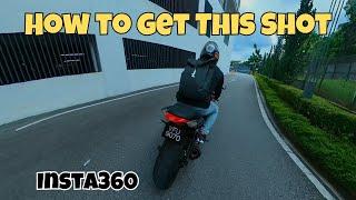 Insta360 setup on motorcycle | The ultimate angle every biker needs