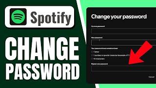 How to Change Spotify Password (2025)