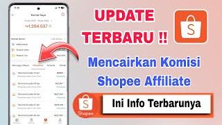 Cara Mencairkan Komisi Shopee Affiliate