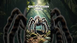 The origin of new species by AI creator #animal fusion #hybrids #shorts #youtubeshorts