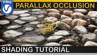 V-Ray | PARALLAX OCCLUSION - The better Normal Map?