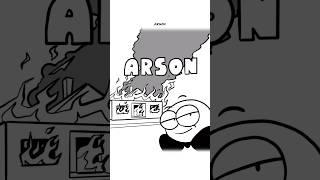 A Stands For Arson  (Animation Meme) #shorts