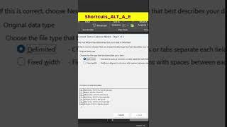 #shorts Text to columns #excel #exceltips #exceltricks #texttocolumn #learnexcel #exceltutorial