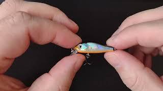 Silver Stream Combek S, SSV-CS-31. Брат близнец  Zipbaits Rigge 35 SS? Мини воблер для ловли форели.