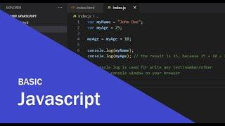 Variable in Javascript (Basics)