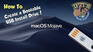 Apple Mac OSX 10.14 Mojave - How to Create a Bootable USB Flash Drive - GUIDE!